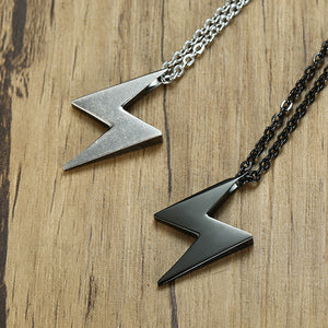 Titanium Steel Lightning Symbol.　チタニウム　スチール　ライトニングシンボル