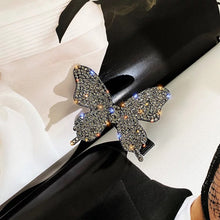 ギャラリービューアに画像を読み込み、Rhinestone Butterfly Hair Clip　ヘアクリップ　ラインストーン　バタフライ
