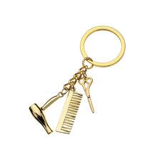 Load image into Gallery viewer, Wash cut blow dry keychain
