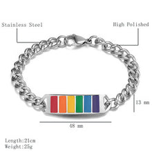 Load image into Gallery viewer, Gay Pride Bracelet　ゲイ・プライド　ブレスレット
