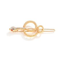 ギャラリービューアに画像を読み込み、Rhinestone Snake Hair Pins　ラインストーン　ヘアピン　スネーク
