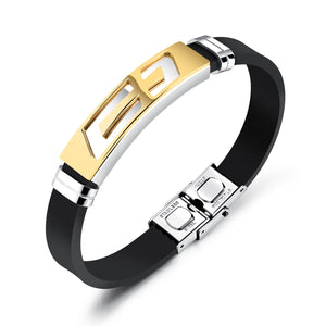 Bracelet personality cross silicone bracelet wristband　クロスシリコン　ブレスレット