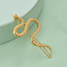 ギャラリービューアに画像を読み込み、Snake Hair Clips　スネイク　ヘア　クリップ
