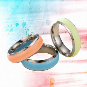 Luminous, Colored stainless steel ring.　ルミナス　カラー　ステンレス　リング