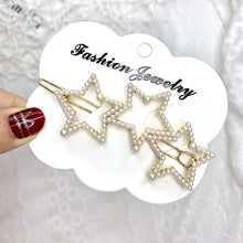 ギャラリービューアに画像を読み込み、New Design Pearl Hair Clips　ニューデザイン　ヘアクリップ
