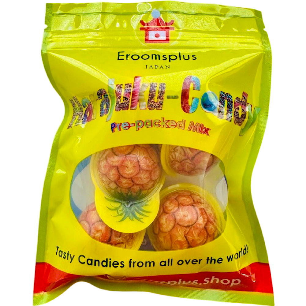 Pineapple Gummy- Pack of 5, HC Original　オリジナル　パイナップルグミ　５個入り