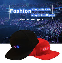 Load image into Gallery viewer, LED Bluetooth control Hat, design your own Display!
