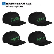 Load image into Gallery viewer, LED Bluetooth control Hat, design your own Display!
