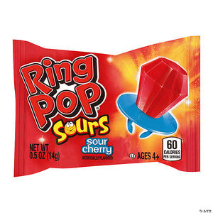 Ring Pop Sour - Single unit　サワーリングポップ　