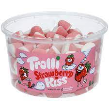 Trolli Strawberry Kiss - By weight　トローリー　ストロベリーキス