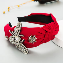 Load image into Gallery viewer, Sparkling Crystal Butterfly Head Band　ヘアバンド　スパークリングクリスタル　
