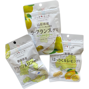 Japanese Fruit Gummy Candy　ニッポンエール　フルーツグミ