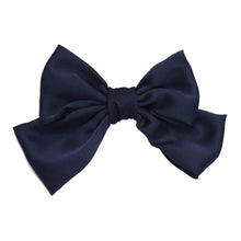 Load image into Gallery viewer, Quality Silky big bow hair clip butterfly shape　バタフライリボンクリップ　シルク
