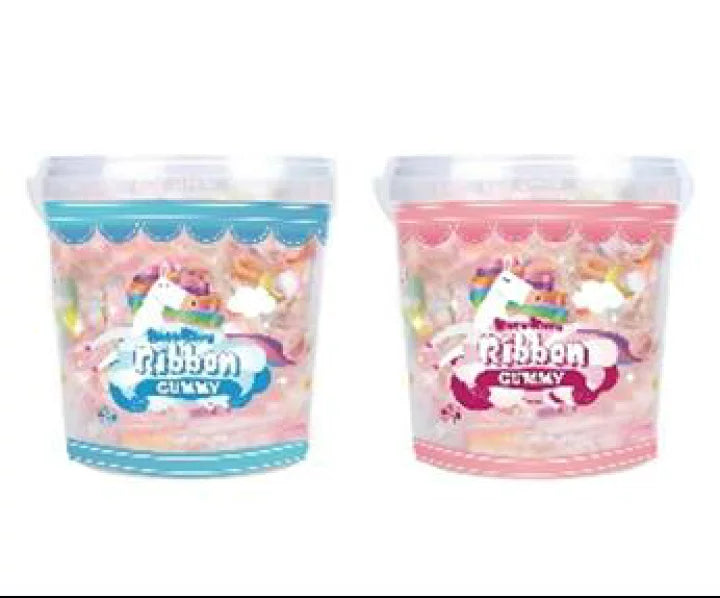 Rainbow Ribbon Gummy - 35 units Jar リボングミ 35個入り – Harajuku Candy
