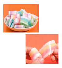 Load image into Gallery viewer, Rainbow Ribbon Gummy - Single unit　レインボーリボングミ　
