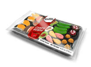 Candy Sushi Bento Box with 6 Kinds of Sushi Rolls and Garnishes　すしキャンディ