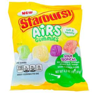 Starburst Gummies Sour - 164g pack　スターバスト　酸っぱいグミ　アメリカ